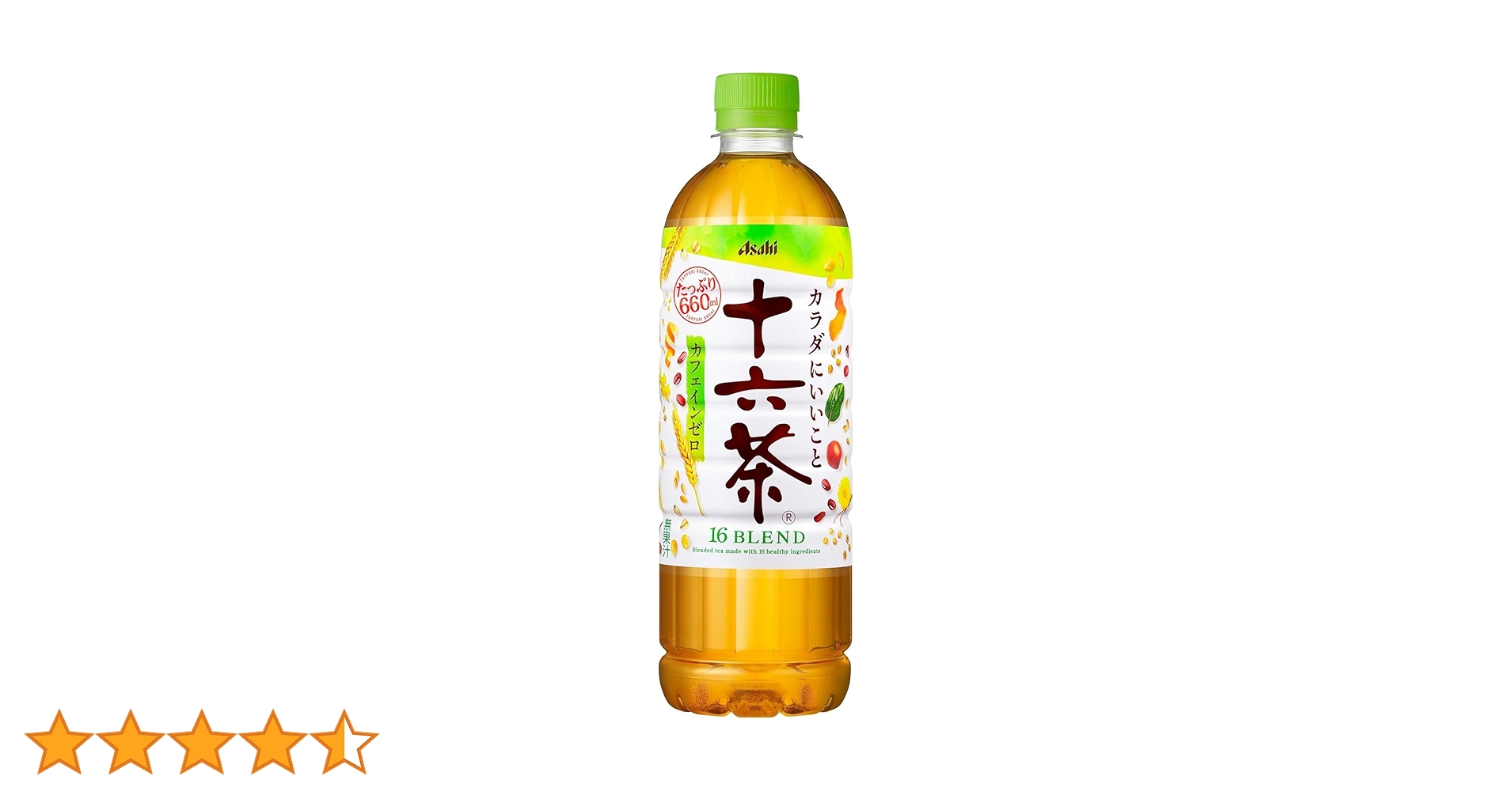 Amazon.co.jp: アサヒ飲料 十六茶 660ml×24本[お茶][カフェインゼロ